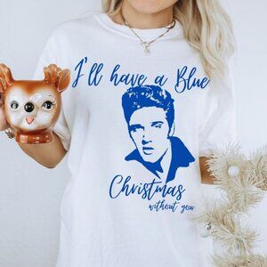 Christmas Elvis Presley Holiday Music Fan Gift Graphic T Shirt 89